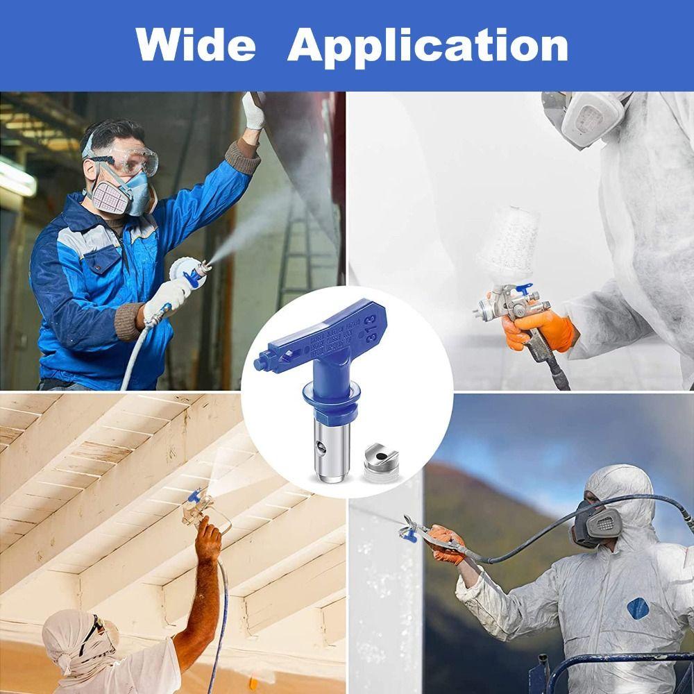 Muvako Đầu Phun Sơn Bằng Thép Bền Bỉ Có Thể Đảo Ngược 211 / 313 / 415