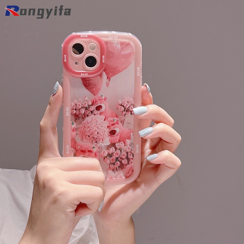 Ốp Điện Thoại Hình Hoa Hồng Cho realme 8 5g 8s 9i 4g q5i q3 q3i q3s q3t q3 pro gt neo 3 5 5 se 2 gt master v23 v20 v15 v11