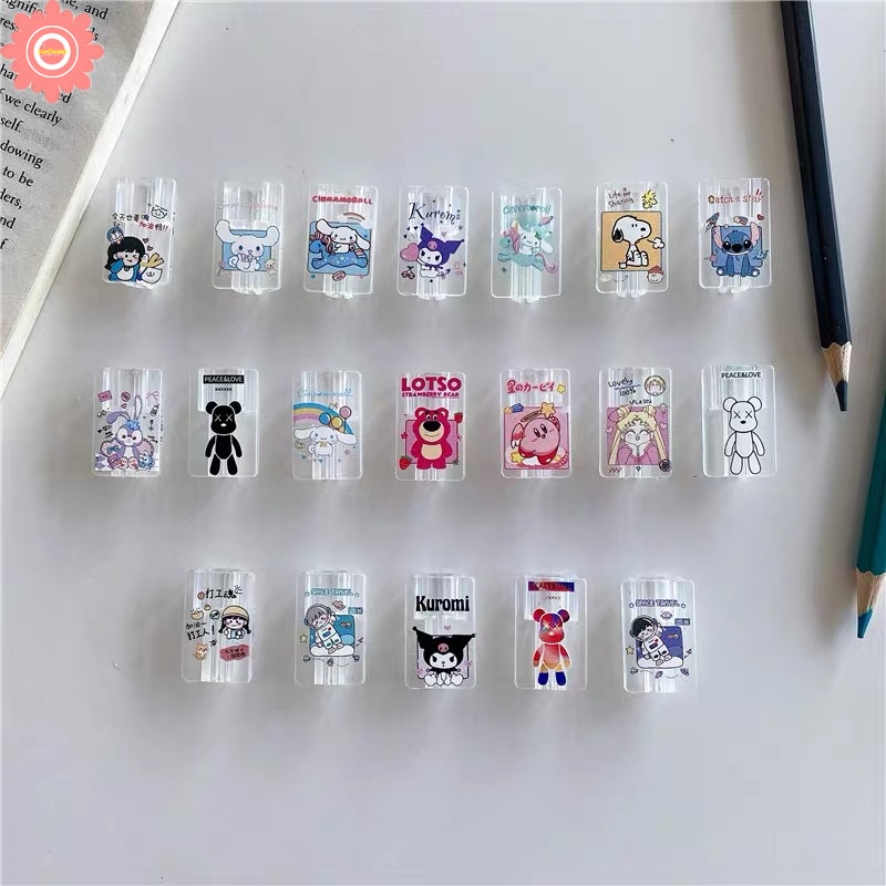 DISNEY 1 Phụ Kiện Bảo Vệ Dây Cáp Sạc Hình Nhân Vật Hoạt Hình Đáng Yêu Ốp