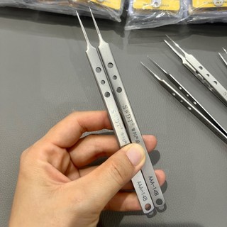 Nhíp 3 lỗ thẳng swdt aaa-14b đầu nhọn, cứng