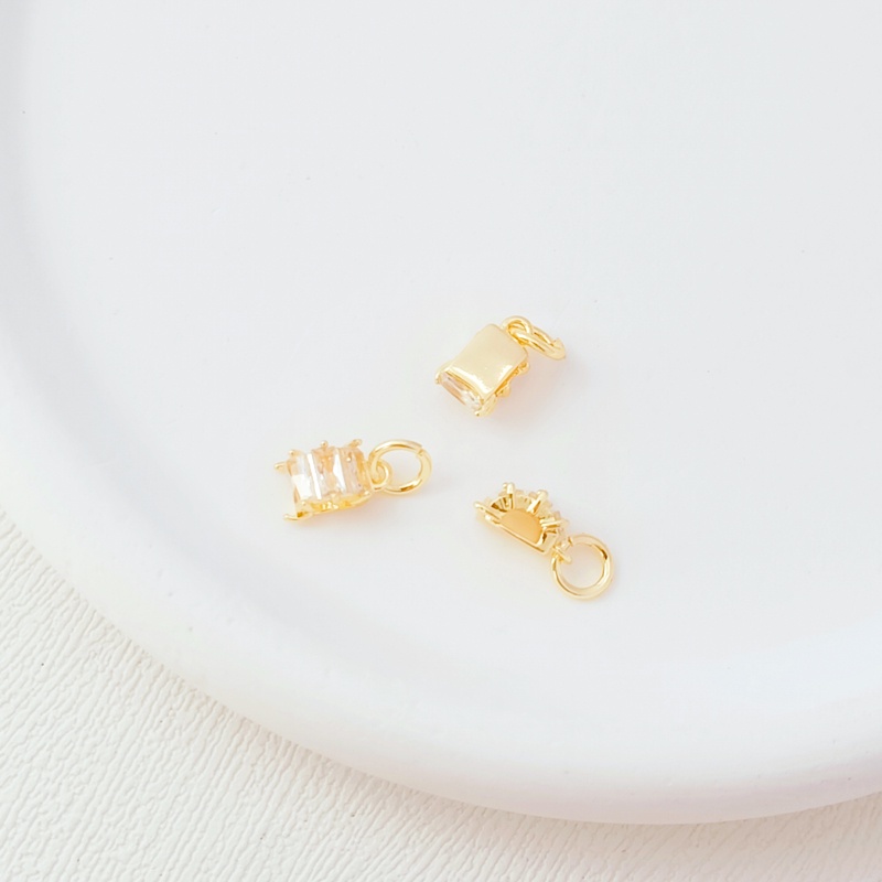 Mặt Dây Chuyền Mạ Vàng 14k Hình Ngôi Sao Năm Cánh Đính Đá Zircon Màu Sắc
