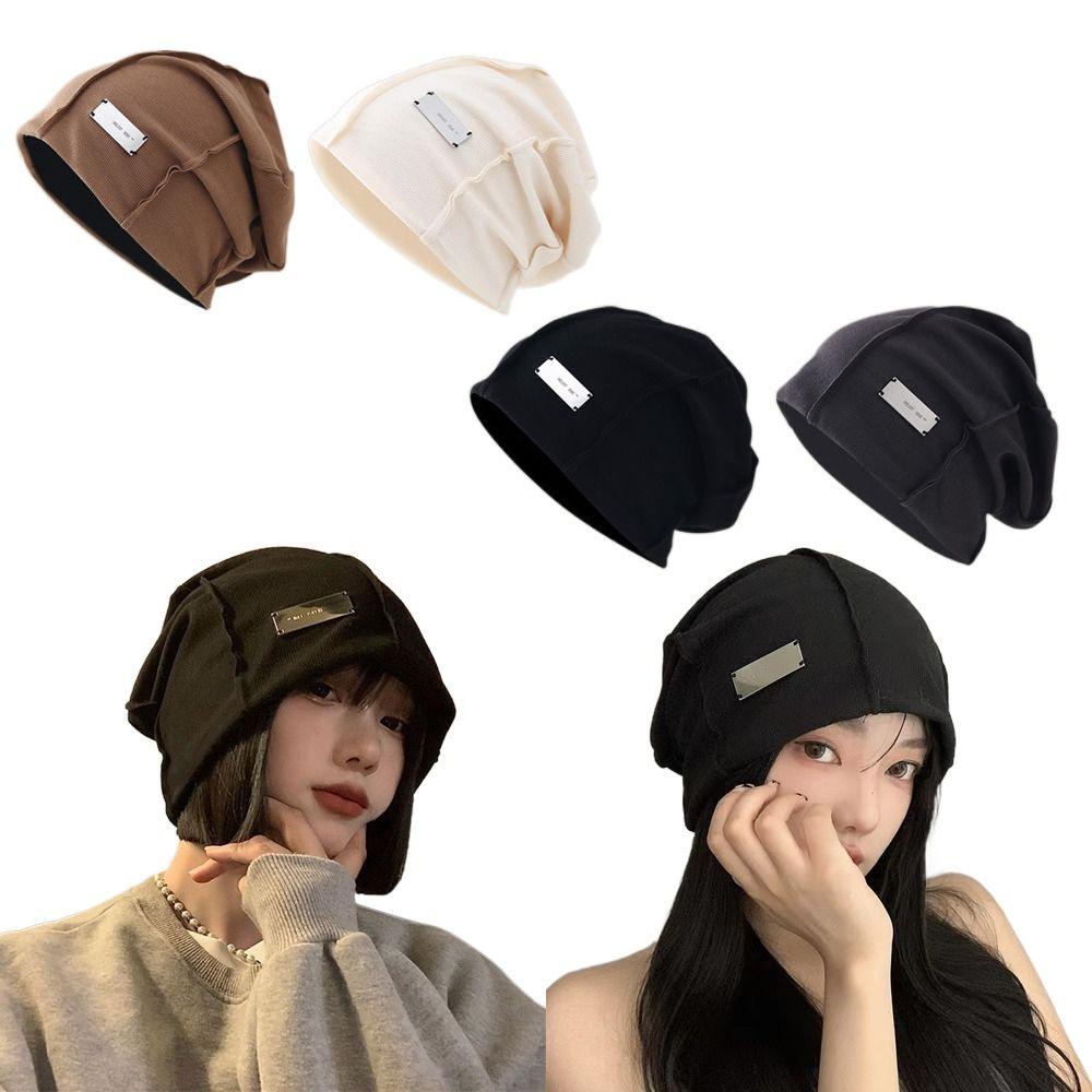 Mũ Trùm Đầu chemo Dày Dặn Chống Lạnh Thời Trang Thu Đông Phong Cách hip hop Cho Nam Và Nữ
