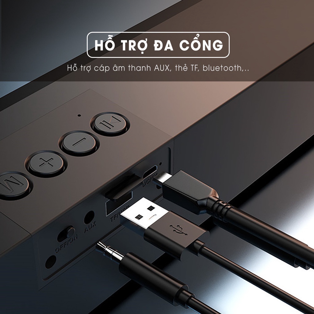 Loa Bluetooth Không Dây Soundbar 4.0ch Harman/Kadon LED Pro - Âm Thanh Vòm 3D - Chất âm hay