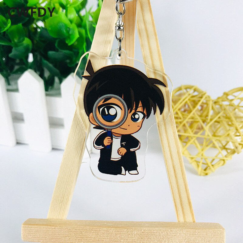 Móc khoá thám tử lừng danh conan Anime Detective Conan Keychain Kudo Shinichi Phụ kiện trang trí chibi cute