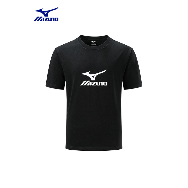 Mizuno Áo Thun Tay Ngắn Chất Liệu cotton Cao Cấp Thời Trang Cho Cặp Đôi