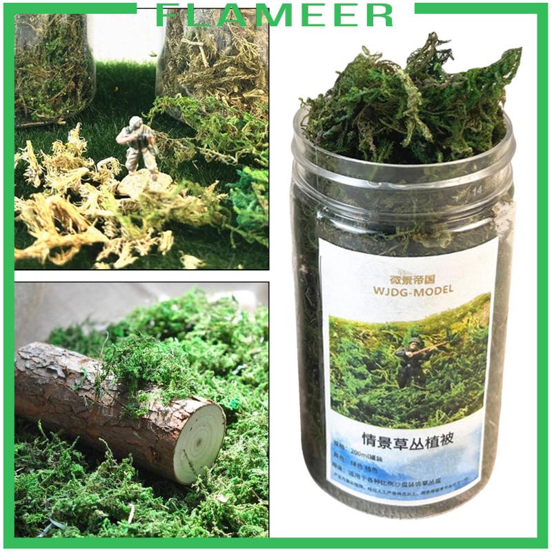 Cluster Cỏ Nhân Tạo Dùng Để Trang Trí Mô Hình Bãi Cỏ tuft Mini diy