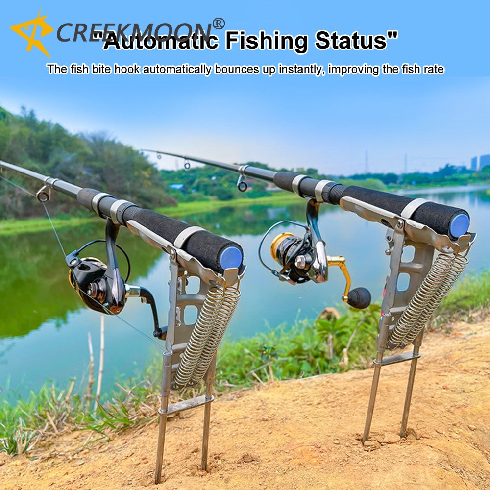 Giá Đỡ Cần Câu Cá Tự Động Có Lò Xo Tiện Dụng