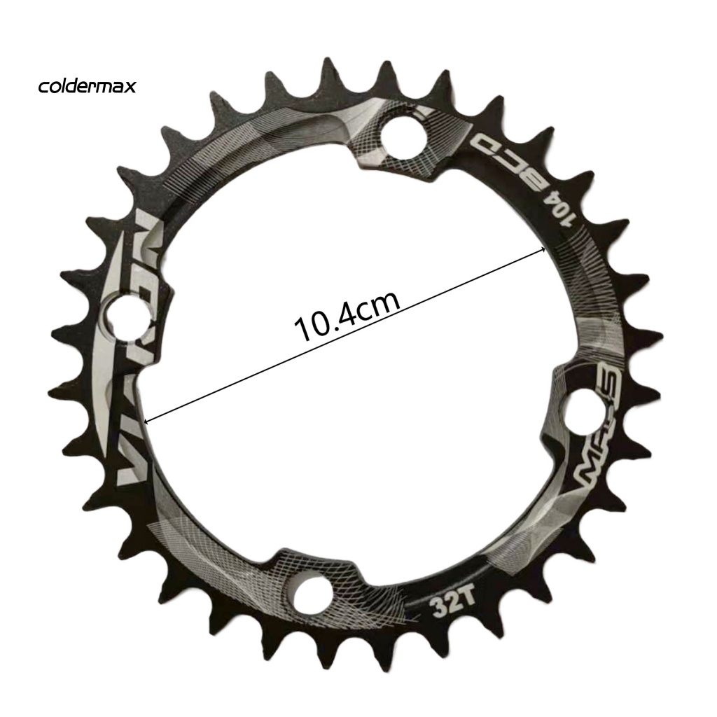 Đĩa Xích Đơn 32t-40t Bằng Hợp Kim Nhôm Khối Lượng Nhẹ Chống Ăn Mòn 104bcd Cho Xe Đạp am / xc