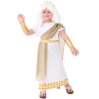 Bộ đồ hóa trang hy lạp myth zeus 4 món kiểu cổ điển độc đáo cho bé dịp halloween