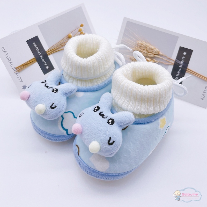 Giày Boot MềM MạI ẤM ÁP Cho Bé Sơ Sinh  ​Giày Mùa Đông Lót Lông Cho Bé