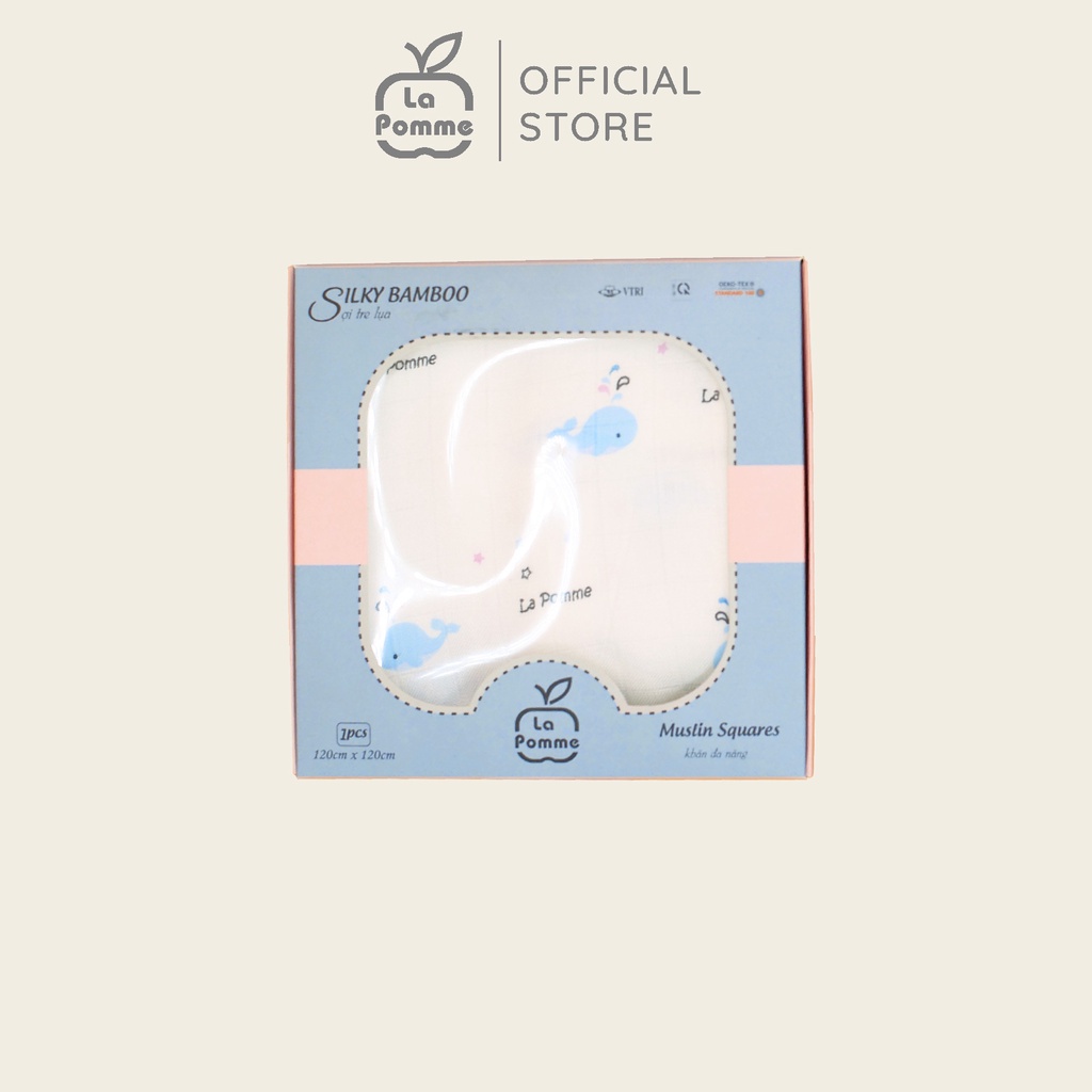 La Pomme - K003 Khăn đa năng sợi tre lụa  La Pomme LP