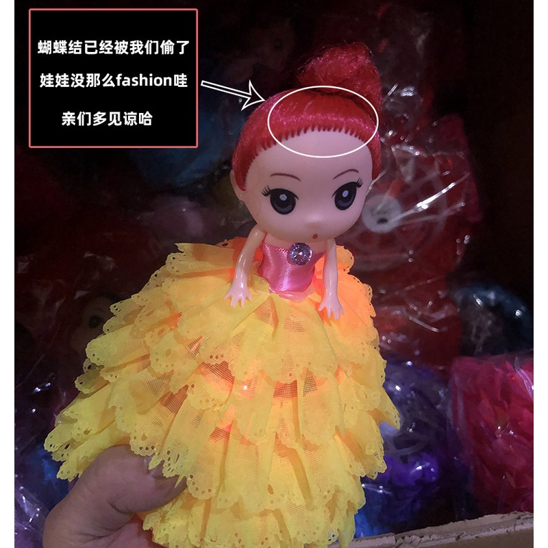 Búp Bê Đồ Chơi Hoạt Hình Dạ Quang Phát Sáng Ban Đêm Nhiều Màu Sắc Sáng Tạo Cho Bé Gái Bán Chạy