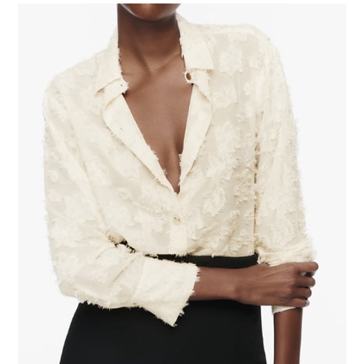 Zara Áo Sơ Mi In Hoa Thời Trang Mùa Thu Đông Dành Cho Nữ8089705