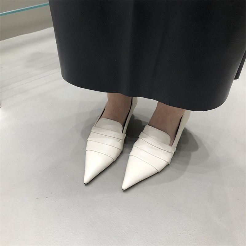 Giày Cao Gót Mũi Nhọn Phong Cách Âu Mỹ Thời Trang Mùa Thu Mới sk2023