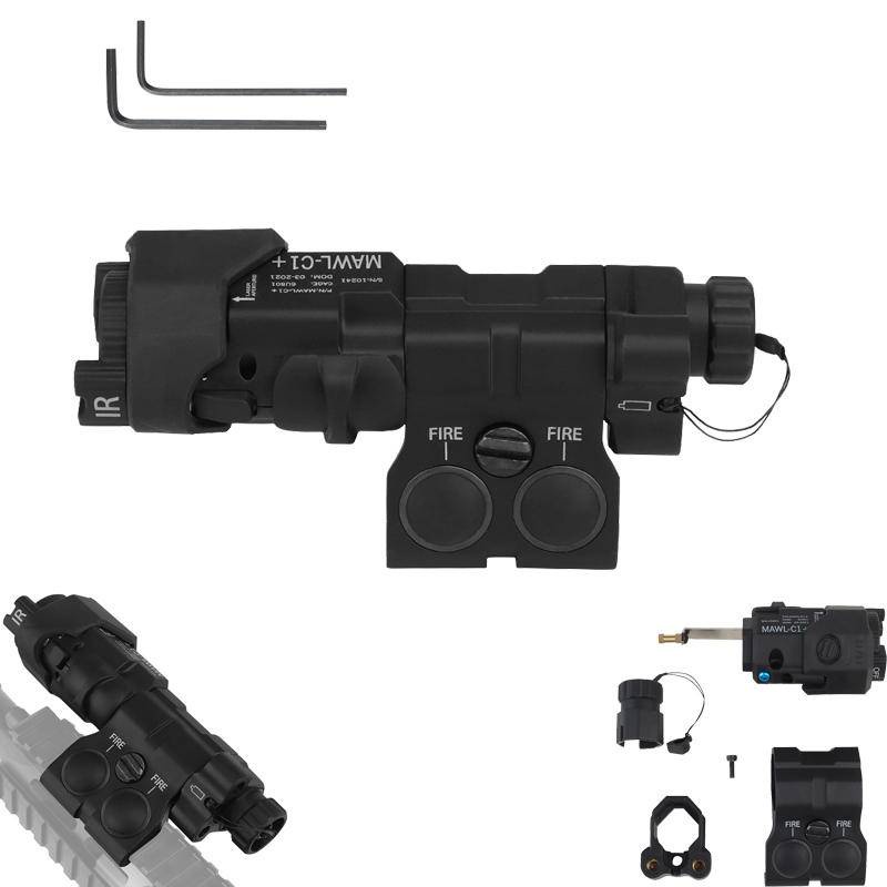 WOSPORT NAWL-C1+Fish Bone Adapted Battery Box with Quick Switching Left and Right Sides and Nylon Material for Side Hanging Battery Box