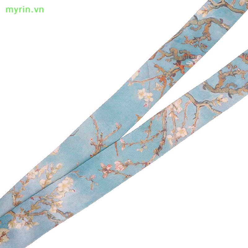 1 Dây Đeo Thẻ id / Điện Thoại In Chữ van gogh vn