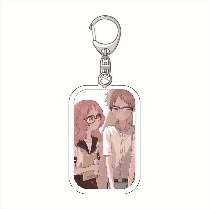 Móc Khóa Mặt Acrylic Hình Cô Gái Anime I Like Forgot Her Mie Ai Komura Kaede Dễ Thương