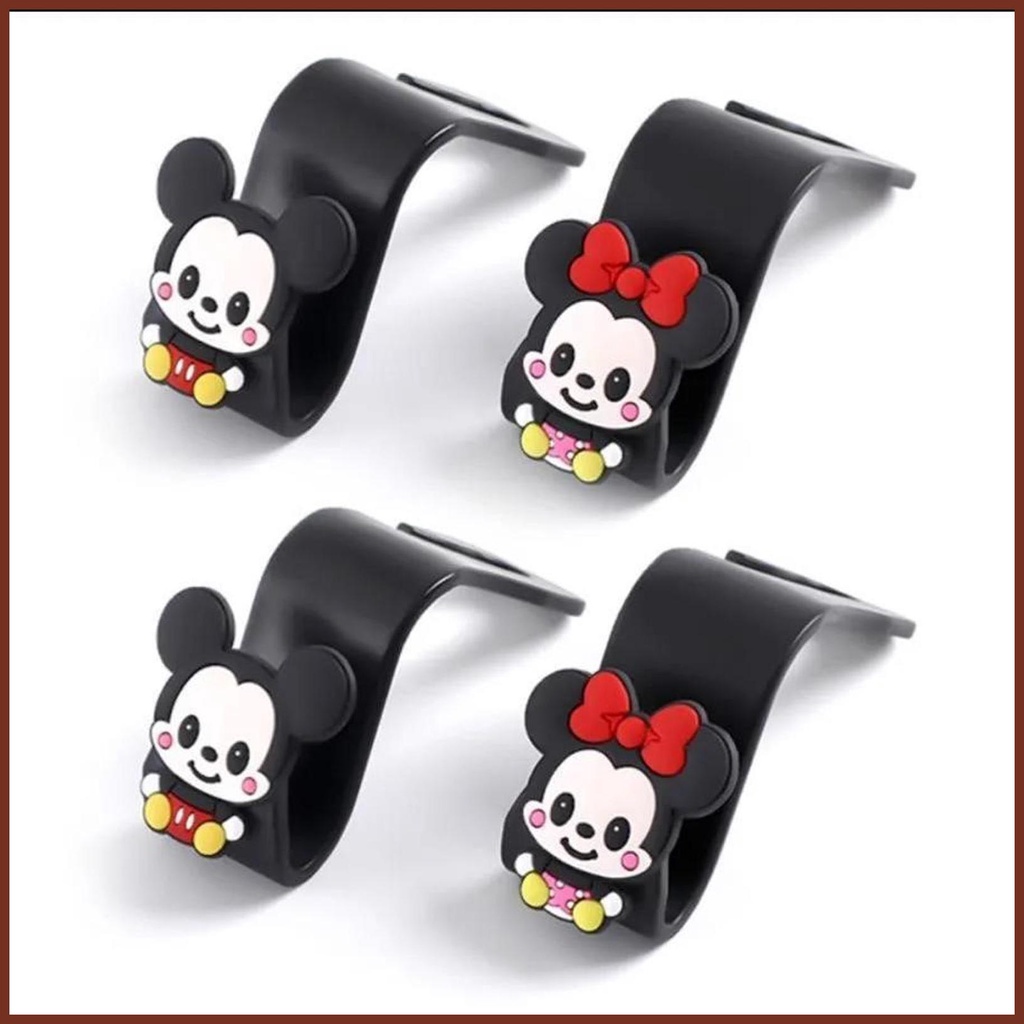 Móc Treo Túi Xách / Ví Đựng Đồ Dùng Gắn Đầu Xe Hơi Vô Hình Tiện Dụng