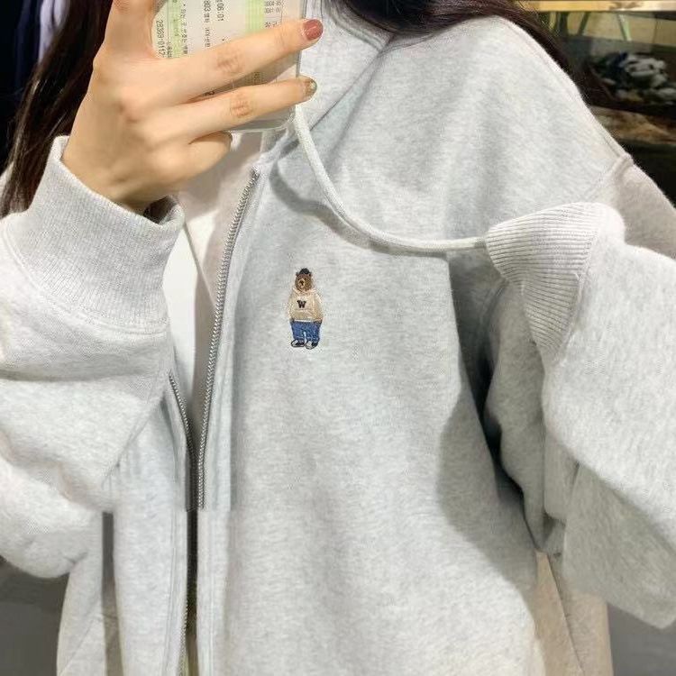 Áo Hoodie Dáng Rộng Thời Trang Đường Phố Mỹ Hàng Mới 2023