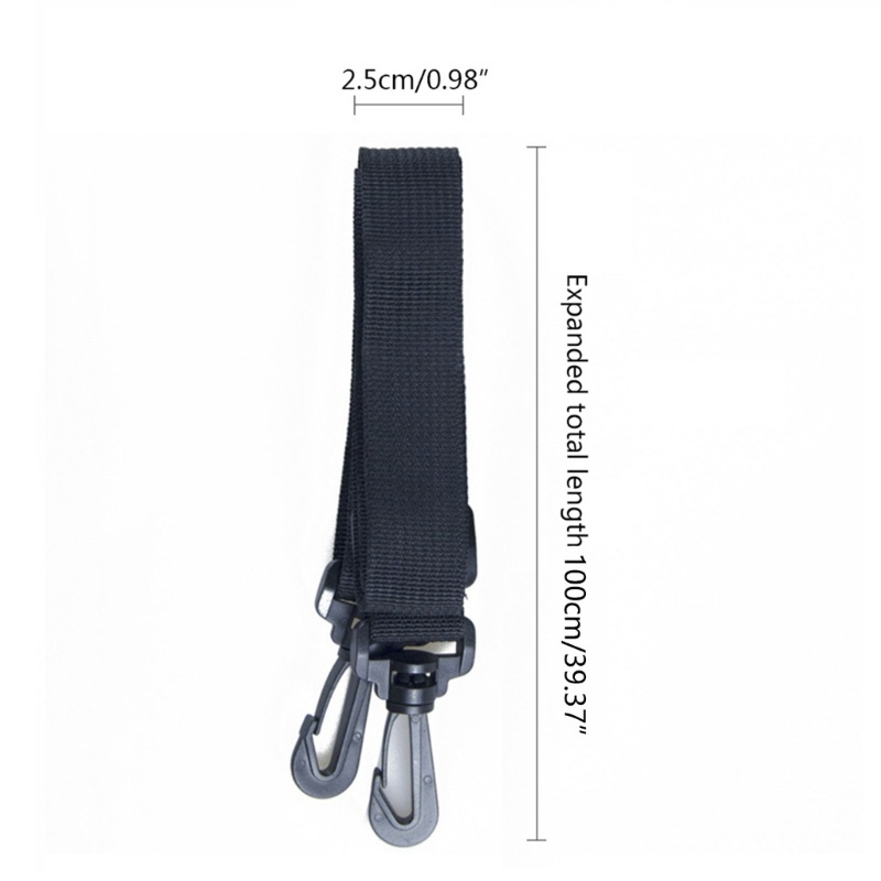 Túi ví rộng blala dây đeo thay thế túi đeo chéo vai có thể điều chỉnh túi xách đai xe đẩy dây đeo trang trí truy cập tự