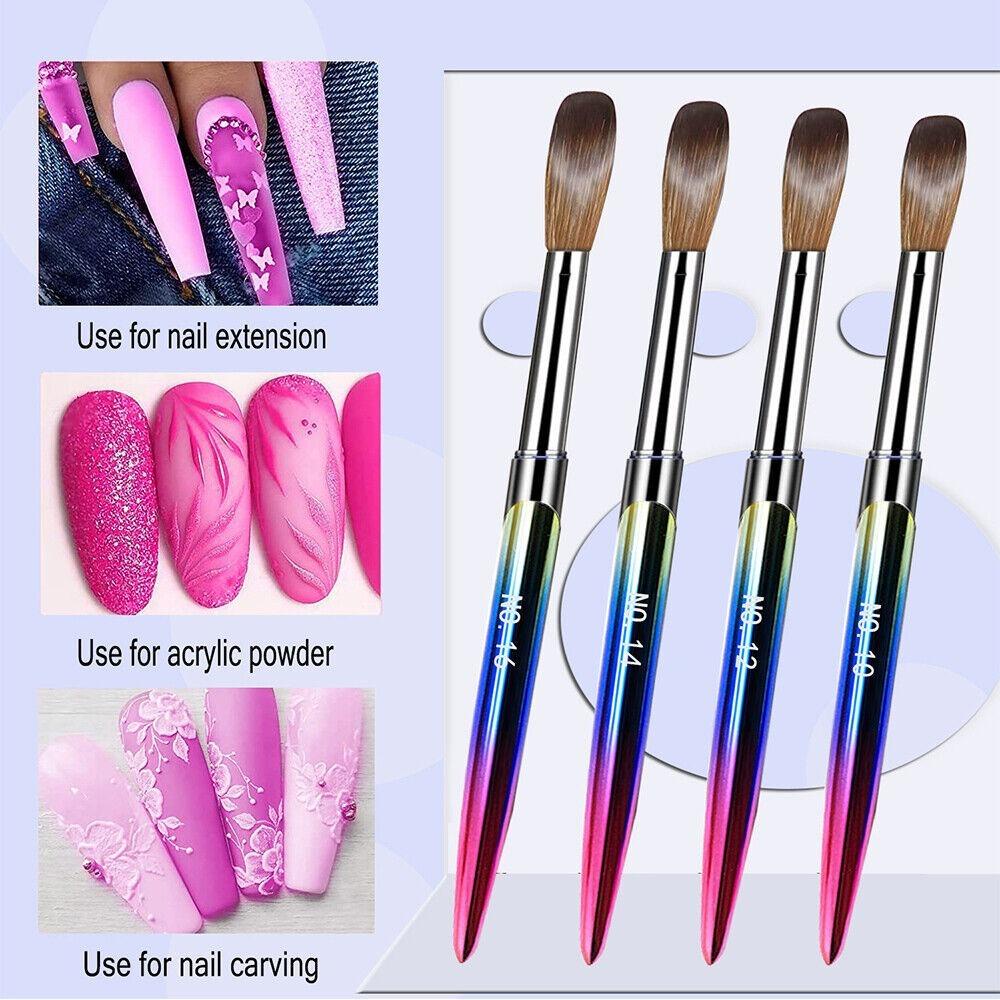 Set 4 Cọ Vẽ Trang Trí Móng Tay acrylic diy