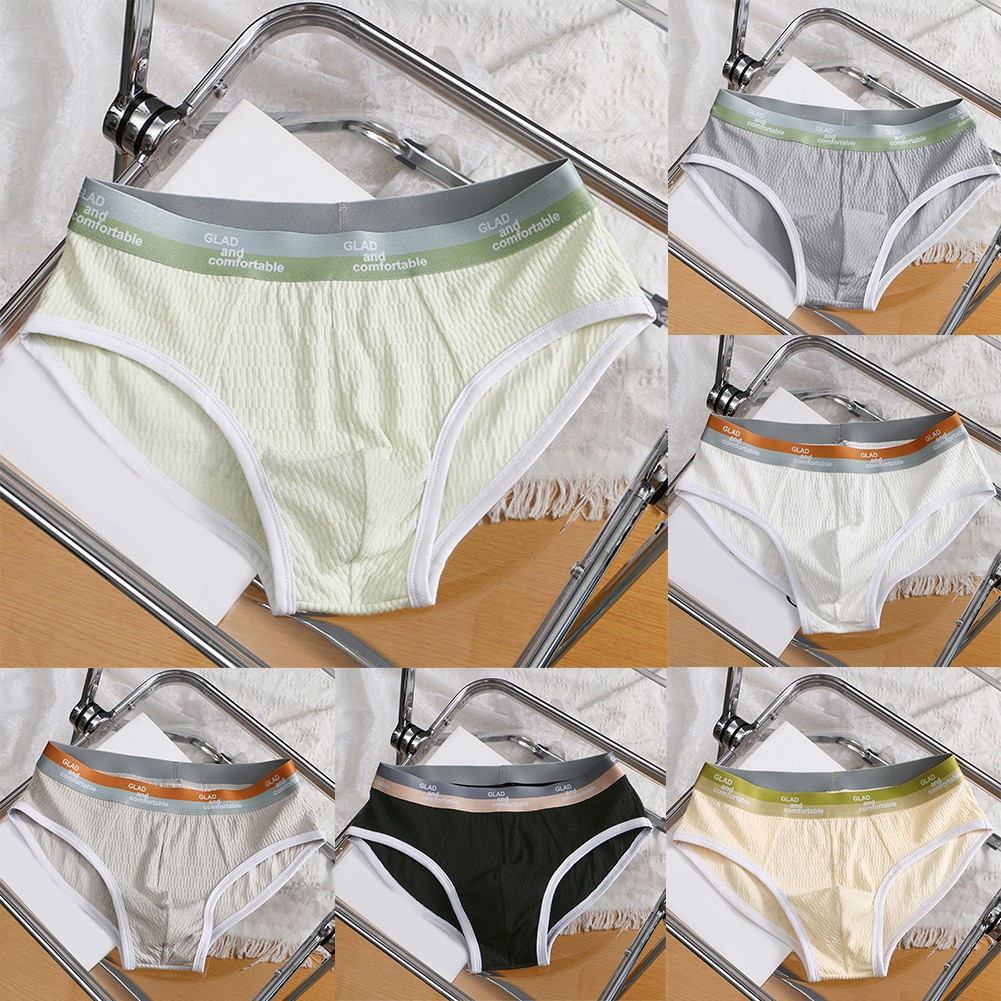 Quần Lót cotton Lưng Thấp Thoáng Khí Cho Nam