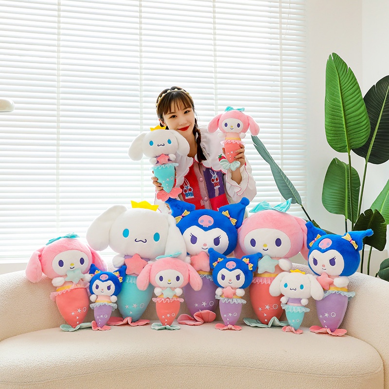 SANRIO Nàng Tiên Cá Nhồi Bông ere1 65cm Đáng Yêu Cho Bé