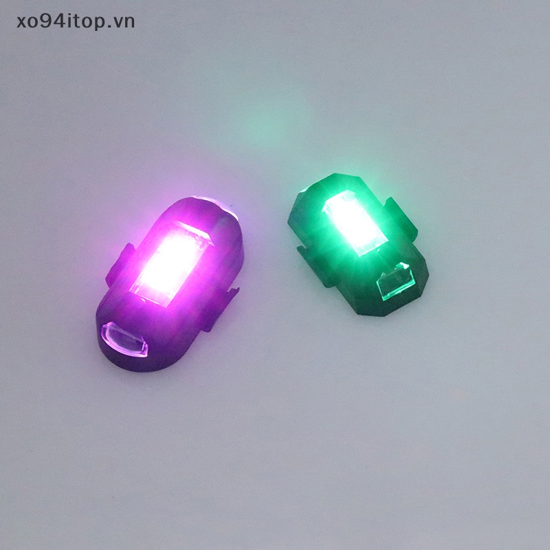 Xoitop Đèn led Tín Hiệu mini 7 Màu Gắn Đuôi Xe Đạp vn