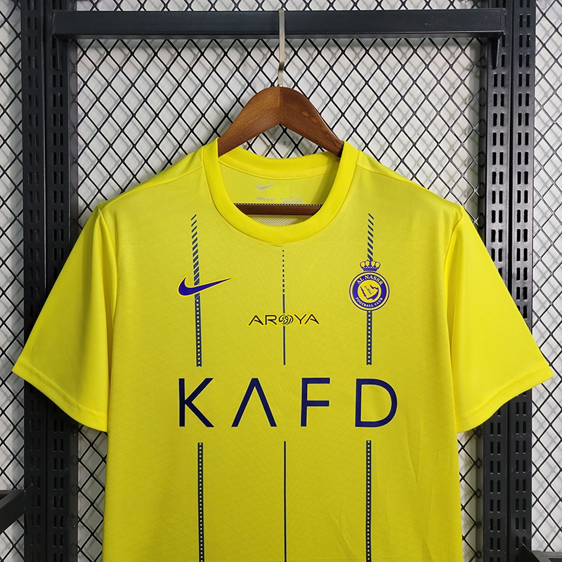 Bộ Quần Áo Bóng Đá Câu Lạc Bộ al-nassr fc 23 / 24 Chất Lượng Cao