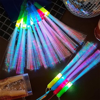 5 cây đũa phép sợi quang phát sáng gậy led sáng lên cây đũa phép cưới 3 chế độ ánh sáng cho sinh nhật tiệc cưới ủng hộ tiếp liệu
