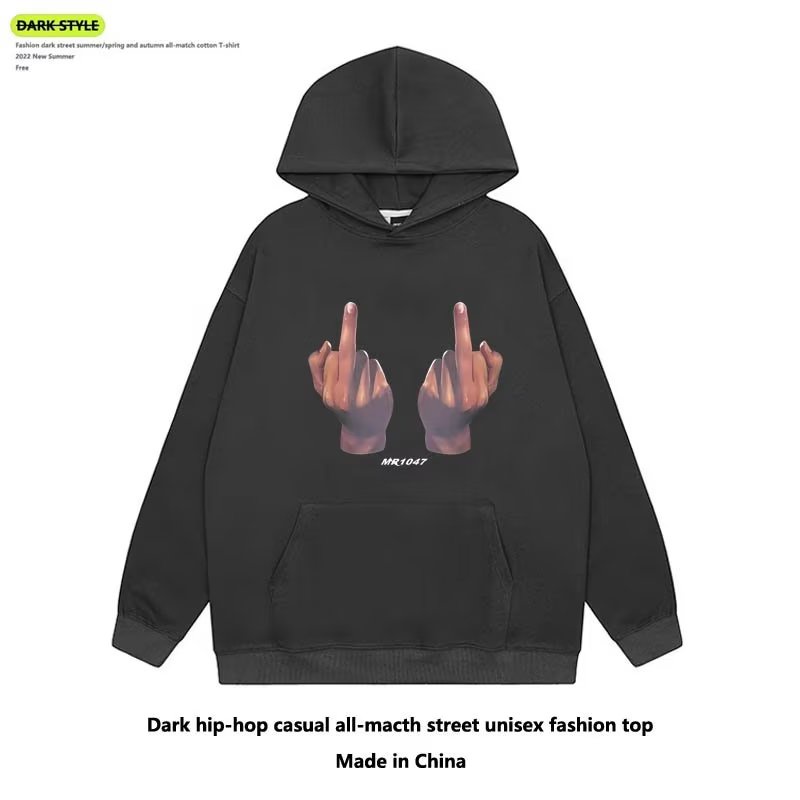 Áo Khoác hoodie Chui Đầu Dáng Rộng In Hình Đá Cẩm Thạch Kiểu hip hop Mỹ Nhiều Màu Cỡ m-5xl Thời Trang Mùa Thu Cho Nam