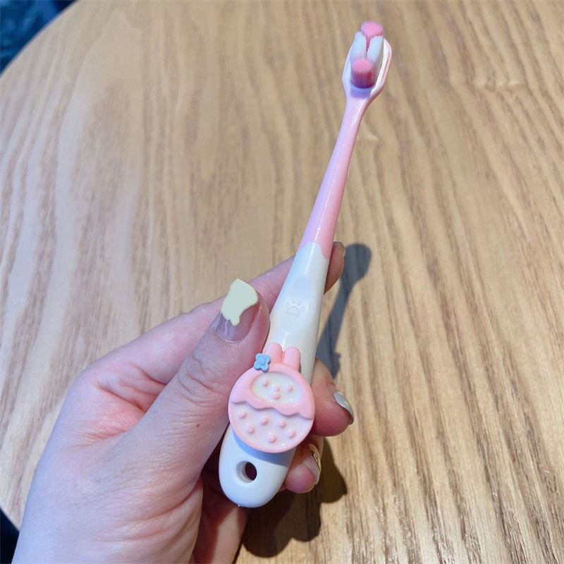 Bàn Chải Đánh Răng sanrio Kiểu Dáng Hoạt Hình Dễ Thương An Toàn Cho Sức Khỏe &amp; Bàn Chải Đánh Răng Và Bàn Chải Đánh Răng Lông Mềm Nhiều Màu Vui Nhộn Cho Bé