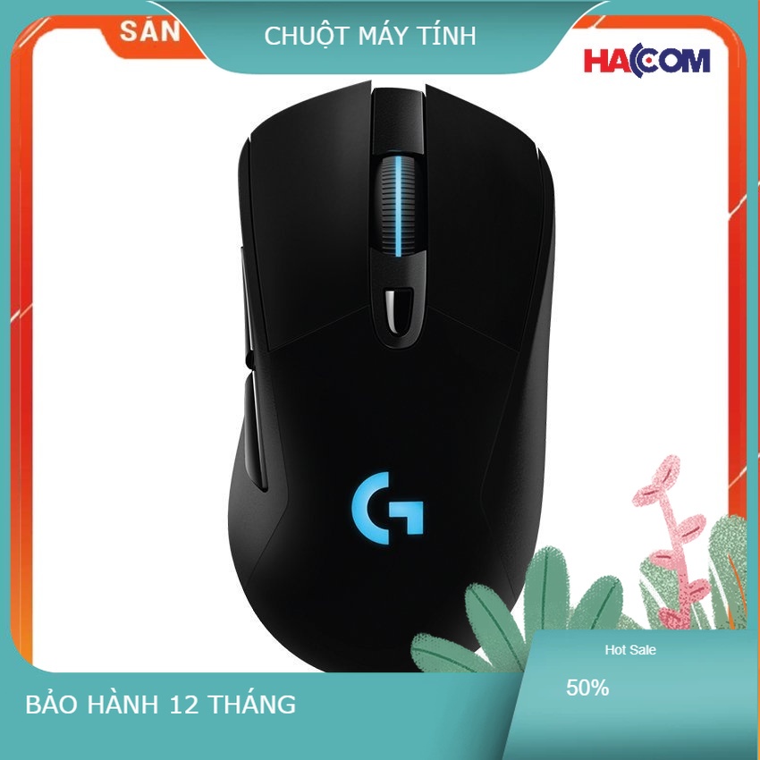 Chuột game Logitech G703 Hero Lightspeed Wireless Gaming hiệu năng vượt trội với mắt cảm biến Hero | BigBuy360 - bigbuy360.vn