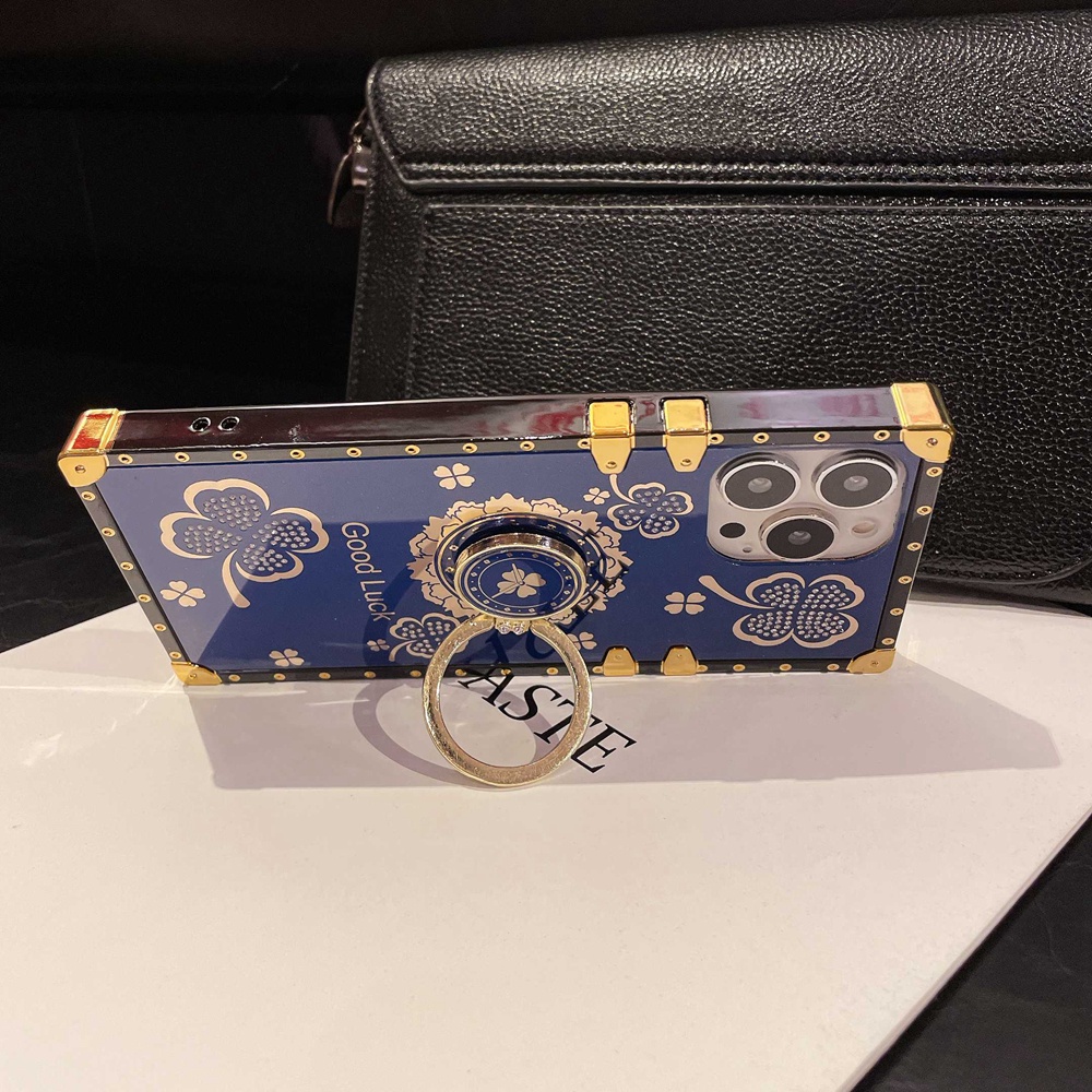 Bao Da Điện Thoại Hình Vuông Đính Đá Lấp Lánh Cho redmi note 12 4g 12 pro plus 5g 12c