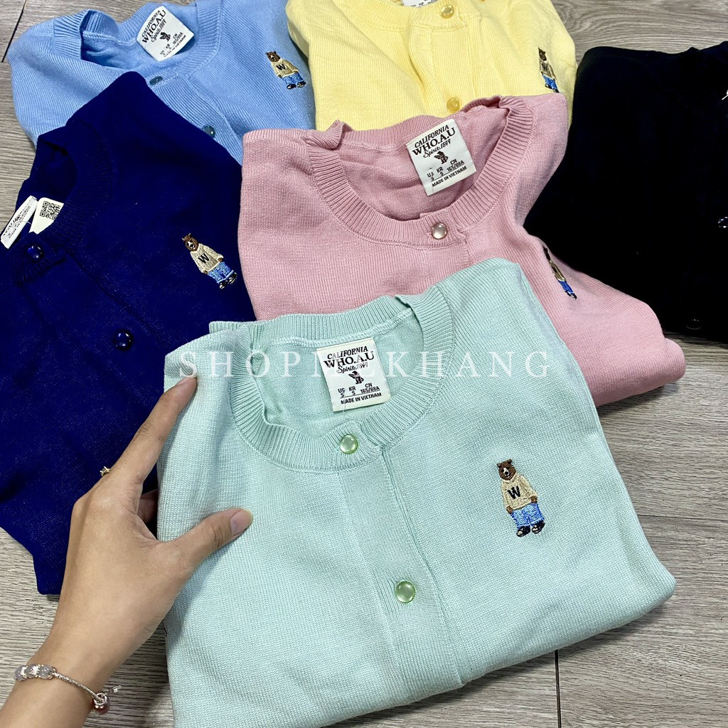 Áo khoác len Who.a.u