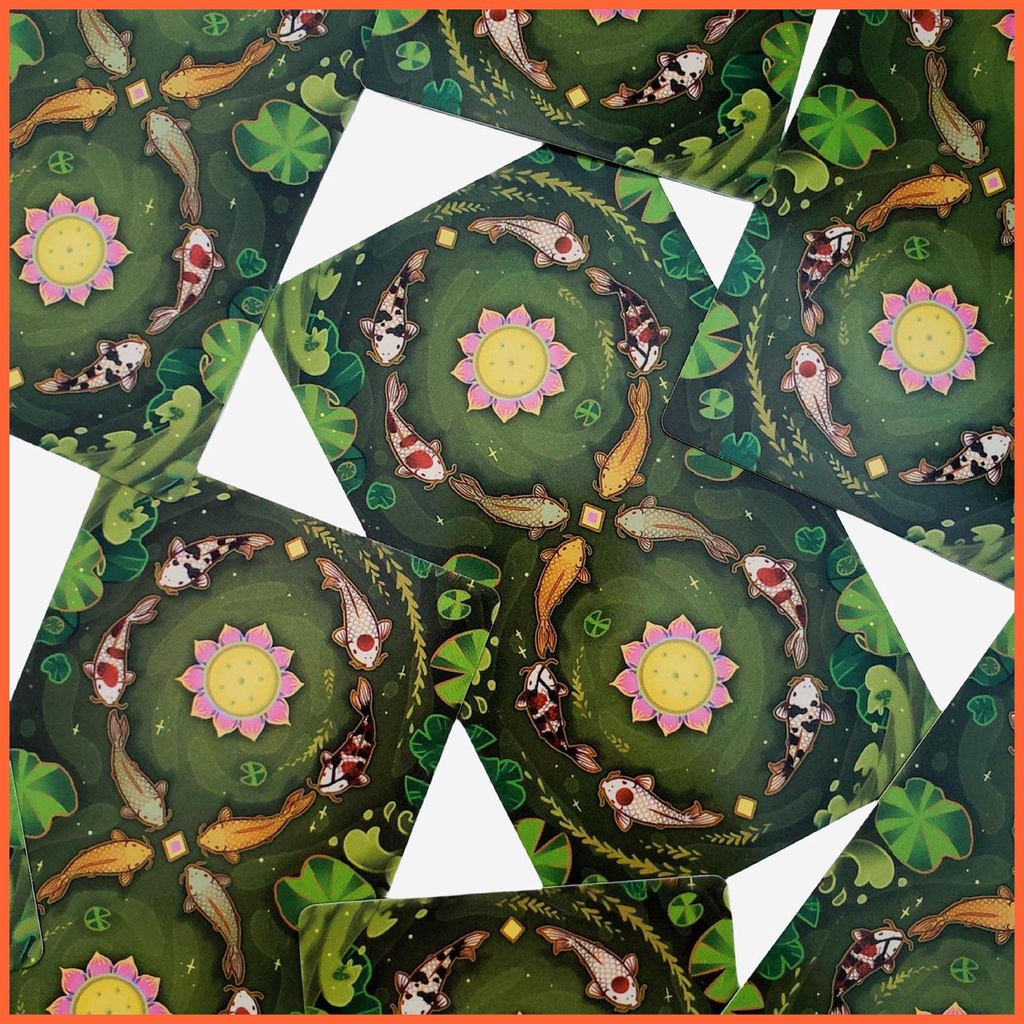 Nishikigoi Bộ Bài tarot Phiên Bản Tiếng Anh