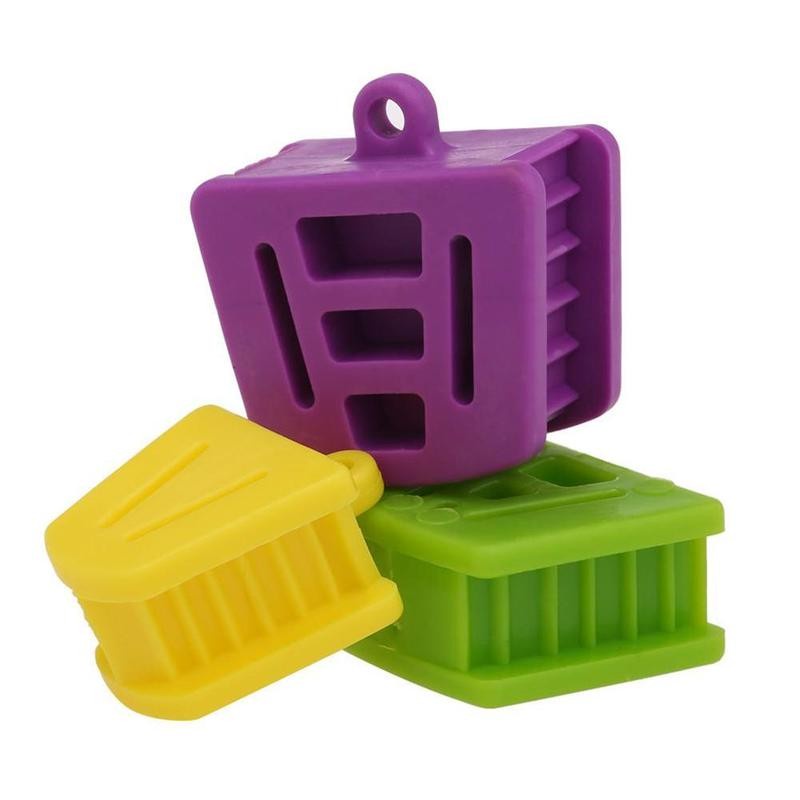 Bộ 3 Miếng silicone Cao Su Răng Miệng Nha Khoa