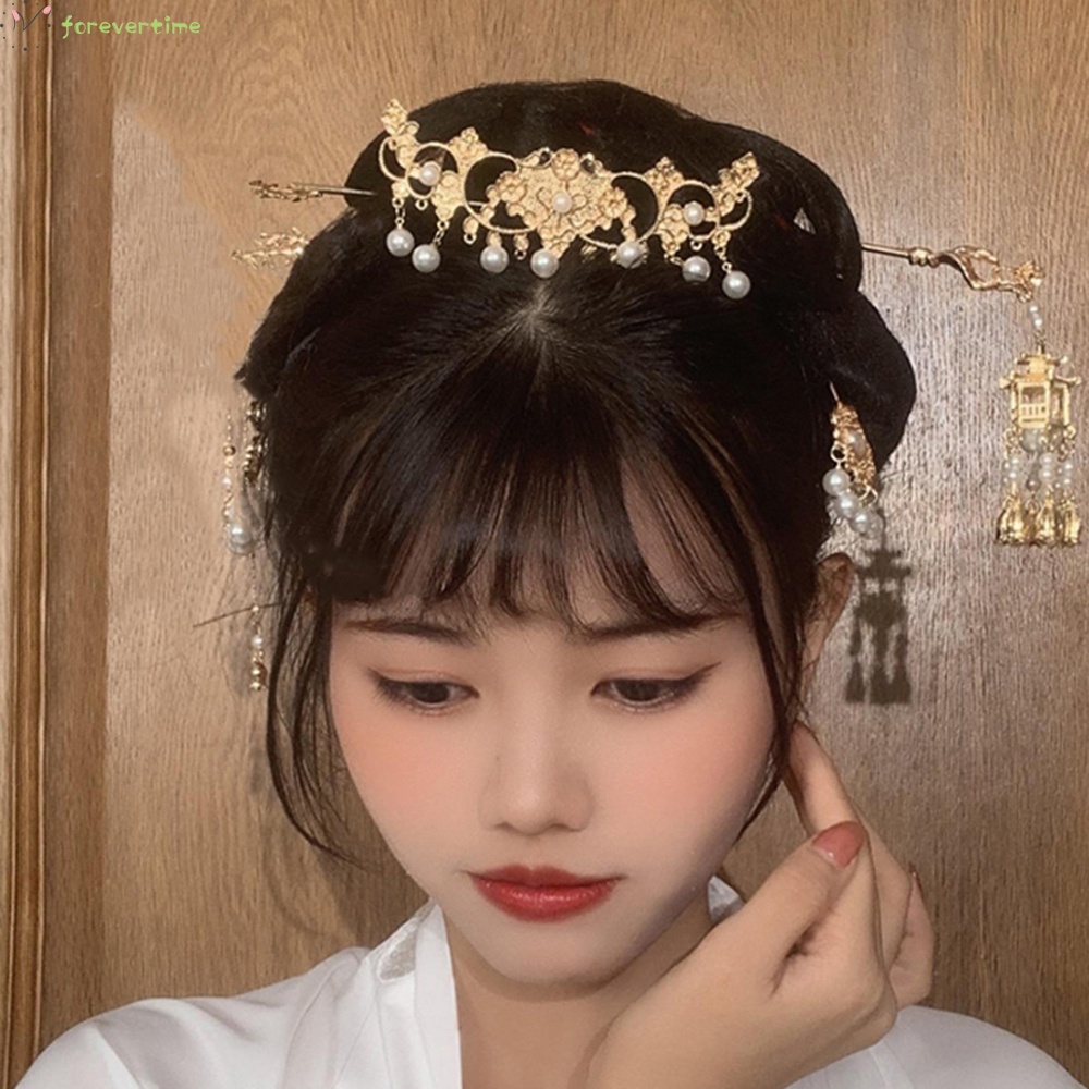 Trâm Cài Tóc Đính Tua Rua Phong Cách Trung Hoa