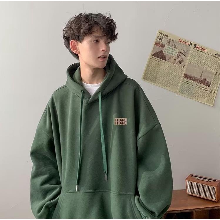 Áo hoodie cotton Nhung Dày Tay Dài In Chữ Màu Tím Phong Cách Mỹ Thời Trang Cho Cặp Đôi M-5XL