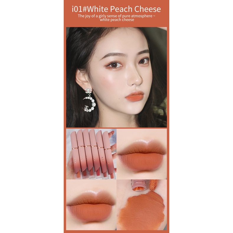 Son Lì 6 Màu Sắc Tùy Chọn Không Nhuộm 2.1g