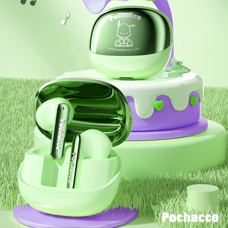 Sanrio Tai Nghe Không Dây ej-800 bluetooth 5.3 kuromi cinnamoroll pochacco Âm Thanh Siêu Dài Bằng Kim Loại Chất Lượng Cao