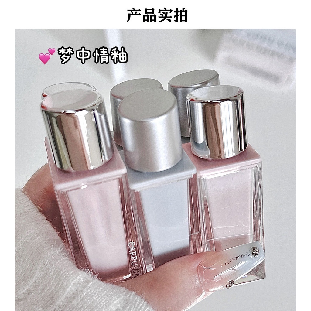 Son Bóng Dưỡng Ẩm Lâu Trôi Thiết Kế Vỏ Son Hình Vỏ Sò Màu Xanh Dương / Hồng Hiệu Ứng Gương Hiệ