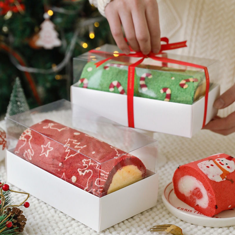 Cuộn Giấy Vẽ Họa Tiết Động Vật / Dâu Tây / cherry Trang Trí Bánh Kem Giáng Sinh