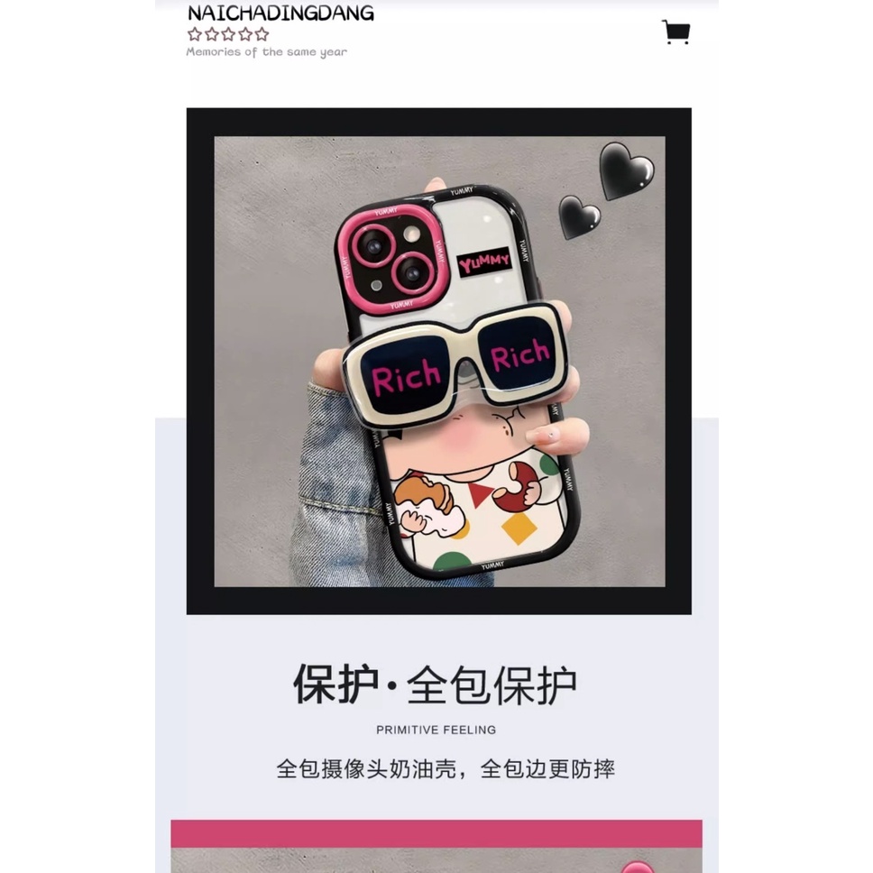 Ốp Điện Thoại Họa Tiết Cậu Bé Bút Chì Cho Iphone 15 14Promax 13 11 xr 8pcxbwfjtjz.my1020