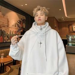 Áo Khoác hoodie Có Khóa Kéo Thời Trang hip hop Hàn Quốc Cho Nam