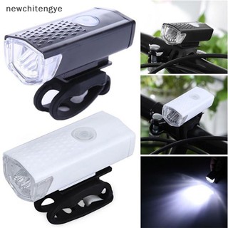Nyy đèn pha led usb có thể sạc lại + đèn hậu cảnh báo cho xe đạp