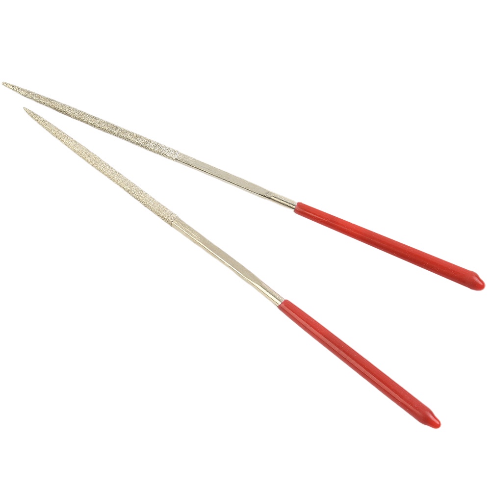 Dụng Cụ Dũa Móng Tay Bằng Thép Không Gỉ Màu Bạc + Đá Vuông