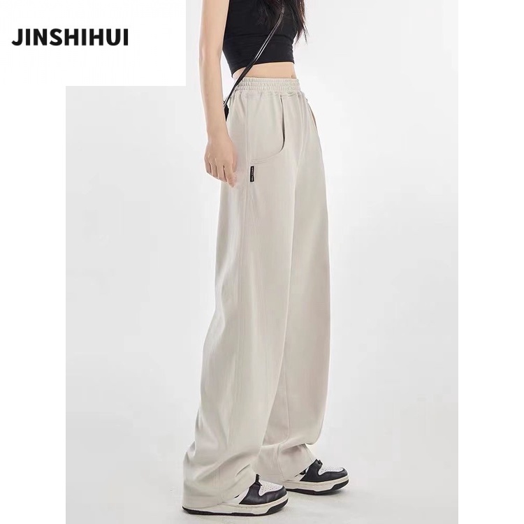 JINSHIHUI quần ống rộng Quần Túi Hộp Lỏng lẻo hot trend Hợp Cho Mùa Hè 2023 NEW Thời trang ins Đẹp Unique A23L0GZ 36Z230909