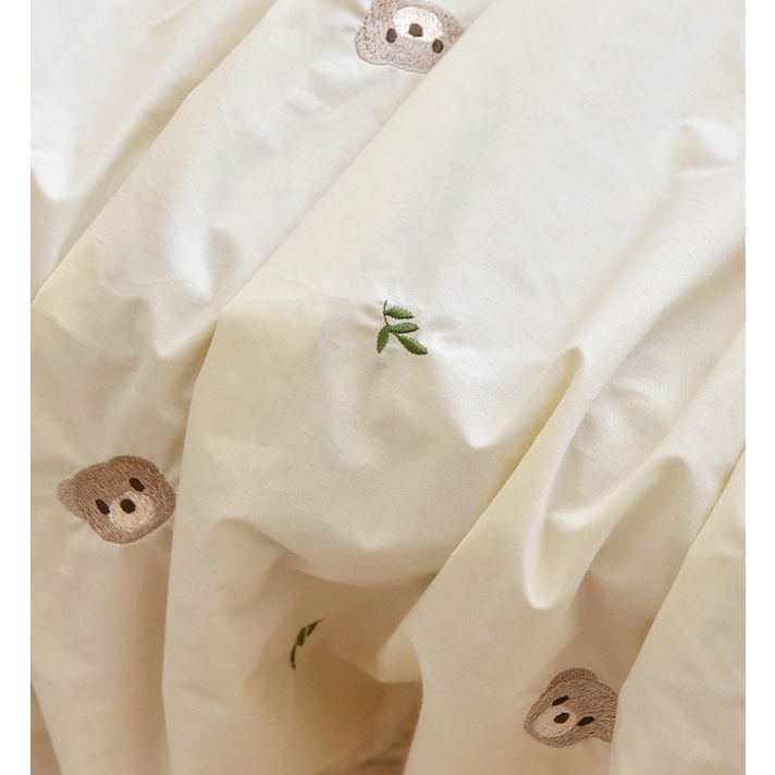 Chăn cotton Màu Trơn Thoáng Khí Cao Cấp Dành Cho Em Bé