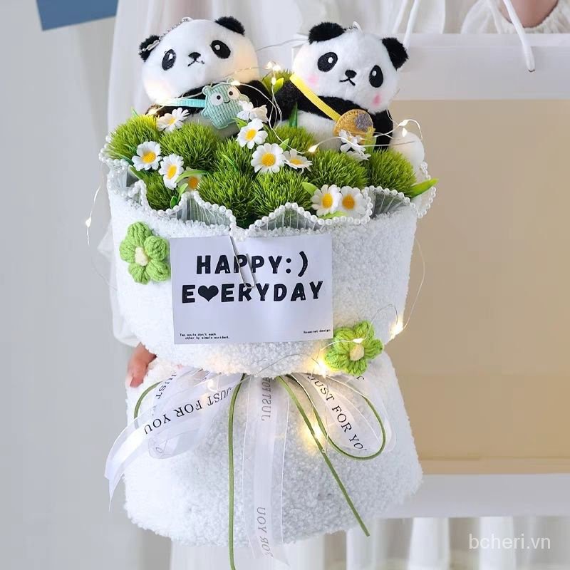 Bó Hoa Búp Bê kirby Dễ Thương Làm Quà Tặng Sinh Nhật Cho Bạn Gái